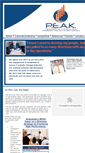 Mobile Screenshot of peaktc.com